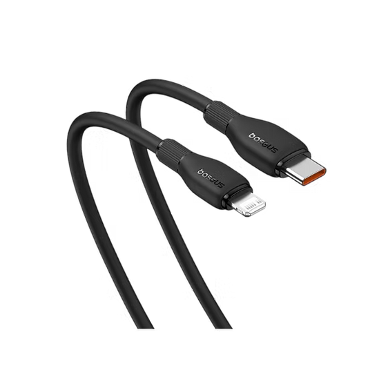 Baseus Pudding Cable Tipo-C a Lightning 20W (1.2m) – Rápido, Resistente y 100% Apple Compatible