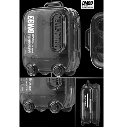 DMOOSTER 03 🎧 Elegancia Maletín + Sonido Premium