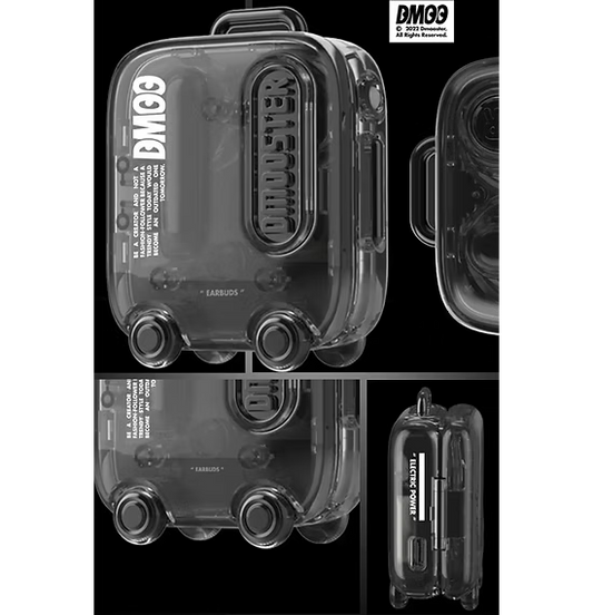 DMOOSTER 03 🎧 Elegancia Maletín + Sonido Premium