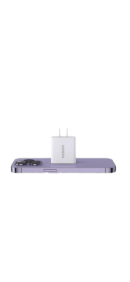 UGREEN Cubo 20W – Eficiencia y Potencia Compacta, Ideal para iPhone