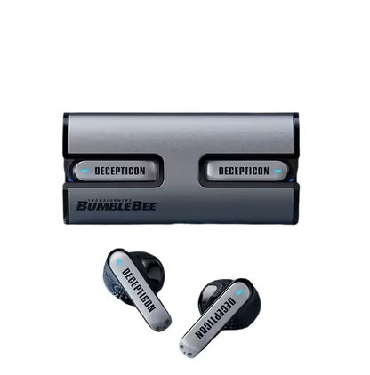 Transformer TF-T02 Silver – Audífonos Bluetooth con diseño futurista