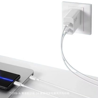 Cubo de Carga Xiaomi Original de 35W – Doble salida para máxima eficiencia