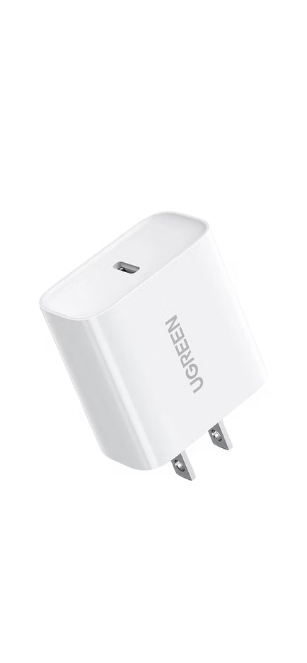 UGREEN Cubo 20W – Eficiencia y Potencia Compacta, Ideal para iPhone