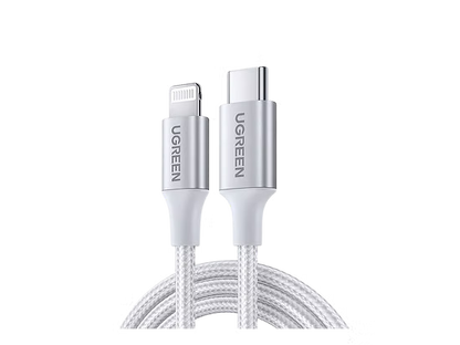UGREEN USB-C a Lightning 1m | Carga Rápida MFi y Resistencia Total