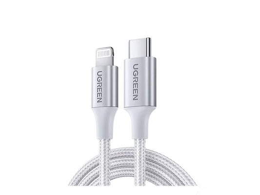 UGREEN USB-C a Lightning 1m | Carga Rápida MFi y Resistencia Total