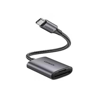 Lector de Tarjetas SD y MicroSD UGREEN USB 3.0 | Compacto y Rápido