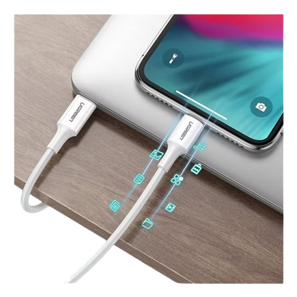 Cable UGREEN USB-C a Lightning 60W – 1 Metro