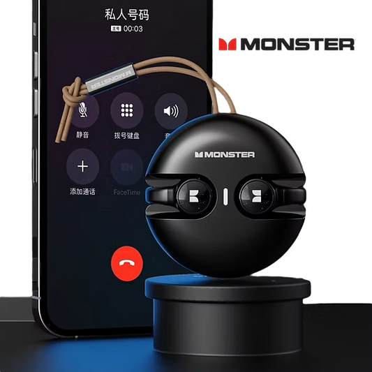 Monster AIRMARS 21 - Sonido Gaming + Clip Deportivo + 22h Batería