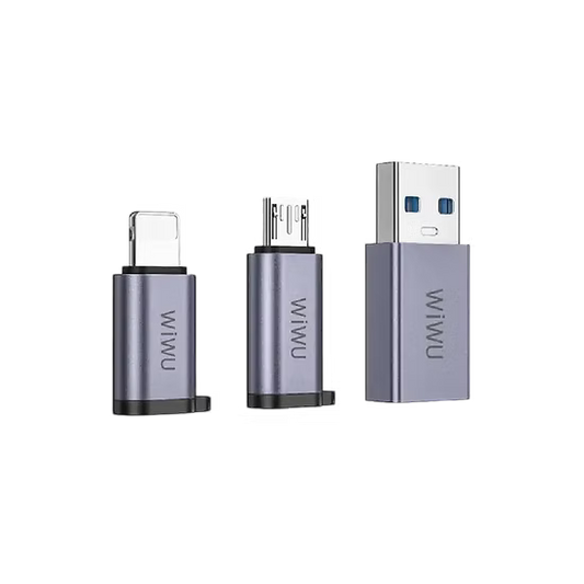 Wiwu Wi-C031 – Combo de 3 Adaptadores Todo en Uno