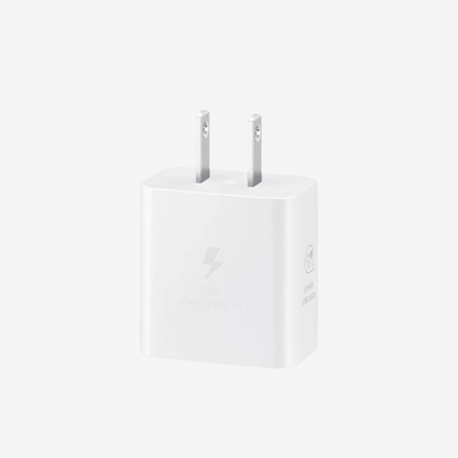 Samsung Cubo Original 25W USB-C– Carga Rápida Blanco