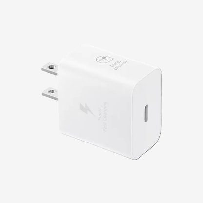 Samsung Cubo Original 25W USB-C– Carga Rápida Blanco
