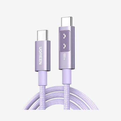 UGREEN USB-C a USB-C 100W – Cable Trenzado