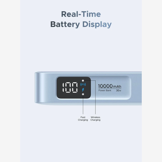 UGREEN MagFlow Magnetic Wireless Power Bank (10000mAh, Qi2 25W, MagSafe-compatible)