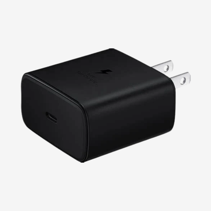 Samsung Cubo Original 45W USB-C– Carga Rápida Negro