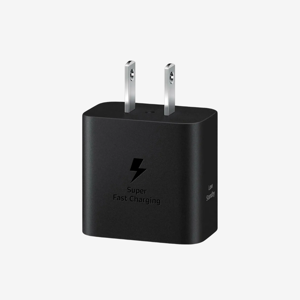 Samsung Cubo Original 45W USB-C– Carga Rápida Negro