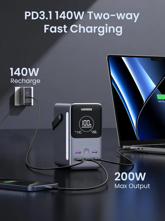 Cargador portátil UGREEN 48000mAh | 300W PB770 (25286)