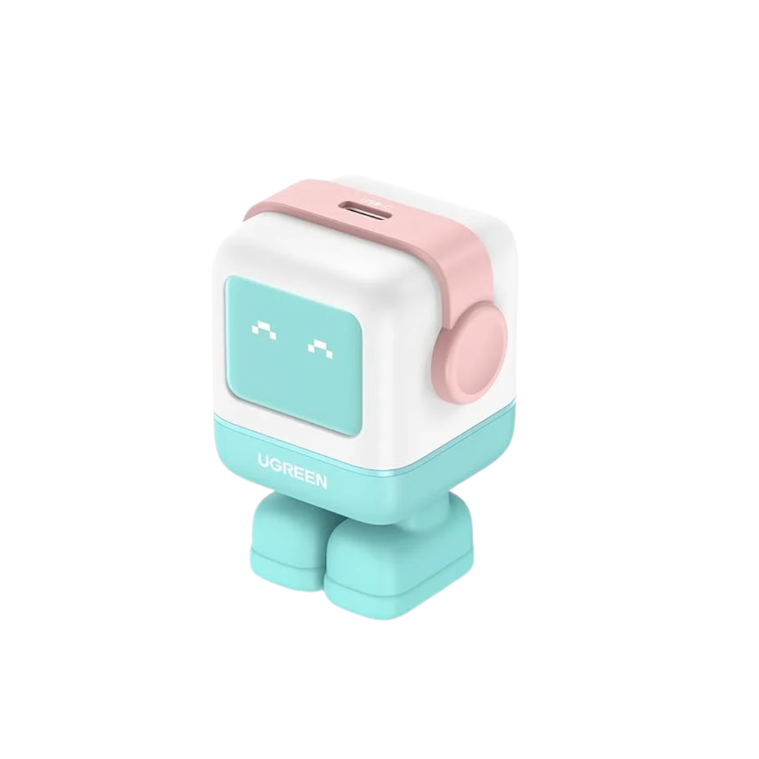 Cargador UGREEN Uno 30W Robot | USB-C Rápido