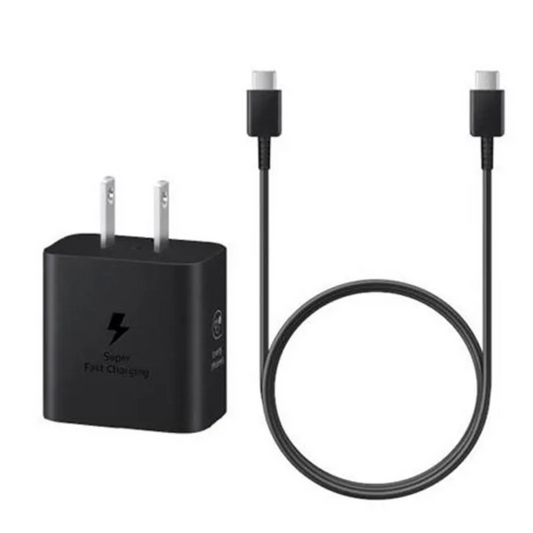 Cargador Samsung Original de 25W con Cable – Carga rápida y confiable