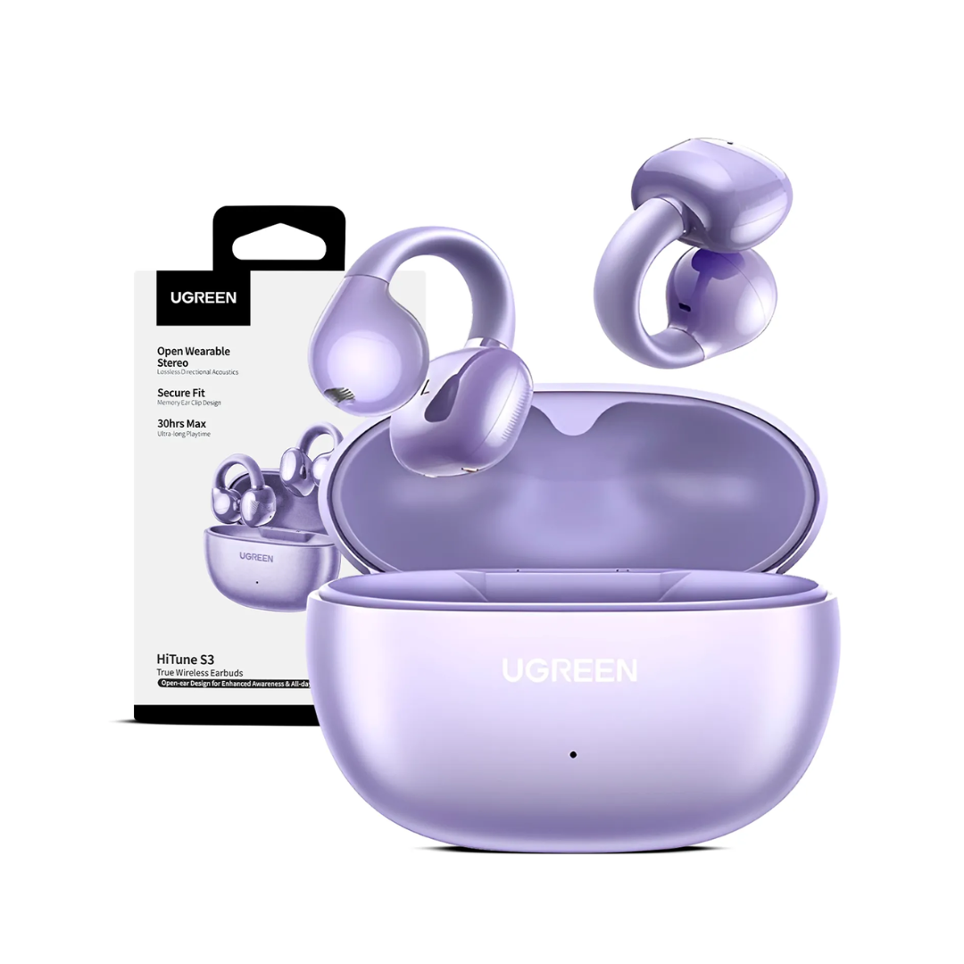 UGREEN HiTune S3 – Open Ear Clip Lila WS209