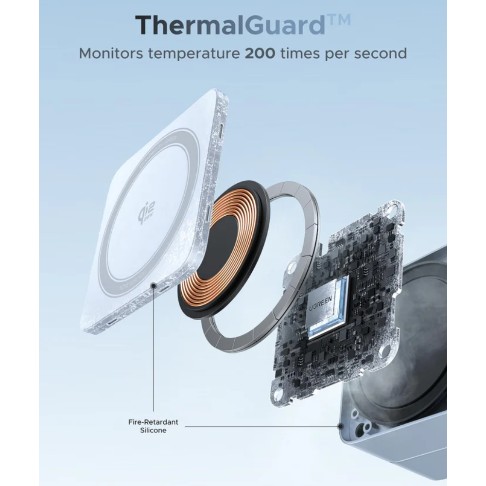 UGREEN MagFlow 3-in-1 Magnetic Wireless Charger Qi2