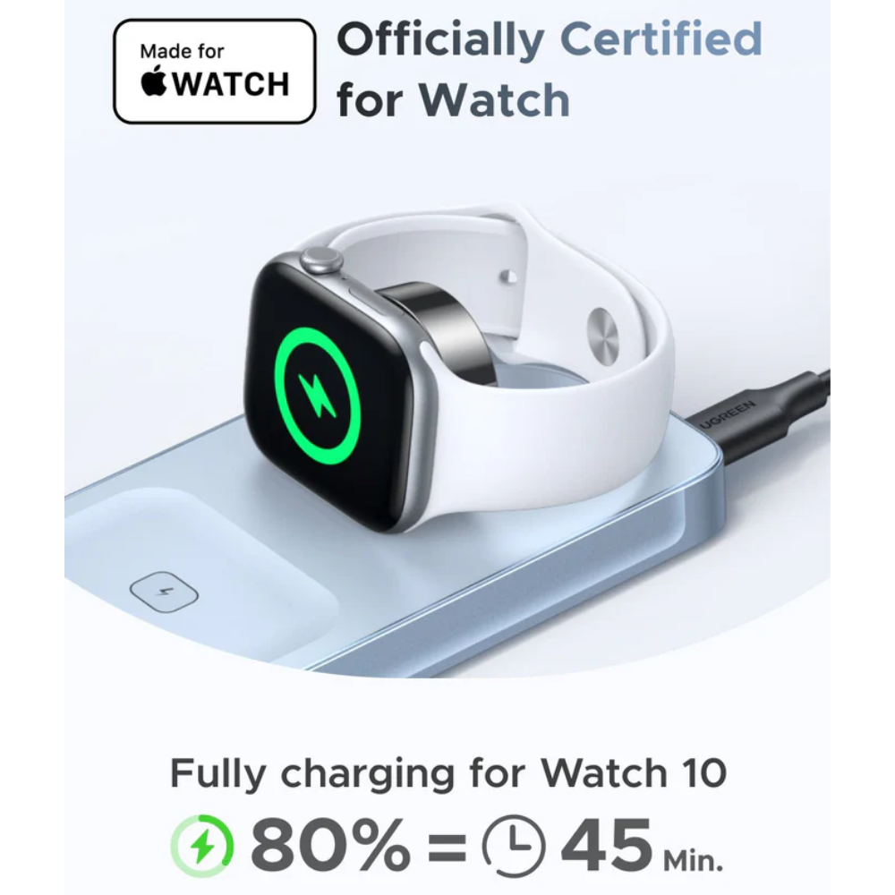 UGREEN MagFlow 3-in-1 Magnetic Wireless Charger Qi2 65901