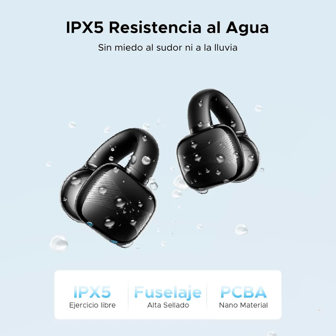 UGREEN HiTune S3 – Open Ear Clip Negro