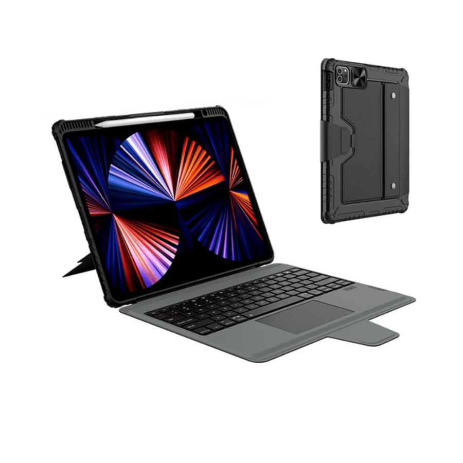 Funda Armour Con Teclado Nilkin