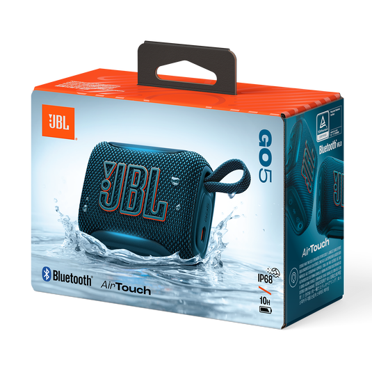 JBL Go 5 Azul – Tamaño compacto, sonido gigante