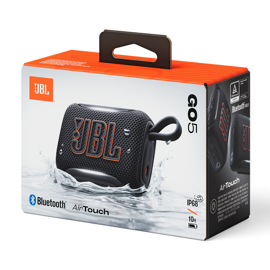 JBL Go 5 Negro – Tamaño compacto, sonido gigante