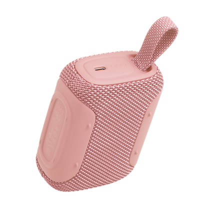 JBL Go 5 Rosado – Tamaño compacto, sonido gigante