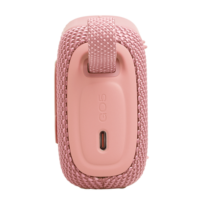 JBL Go 5 Rosado – Tamaño compacto, sonido gigante