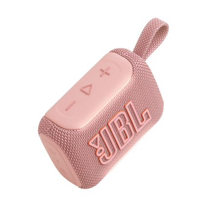 JBL Go 5 Rosado – Tamaño compacto, sonido gigante