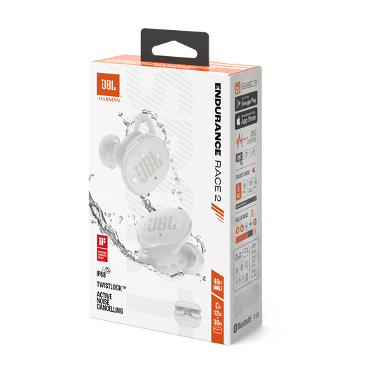 JBL Endurance Race 2 Blanco IP68
