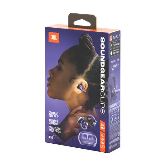 JBL SoundGear Clips Lila