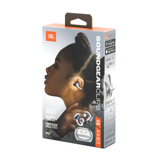 JBL SoundGear Clips Blanco