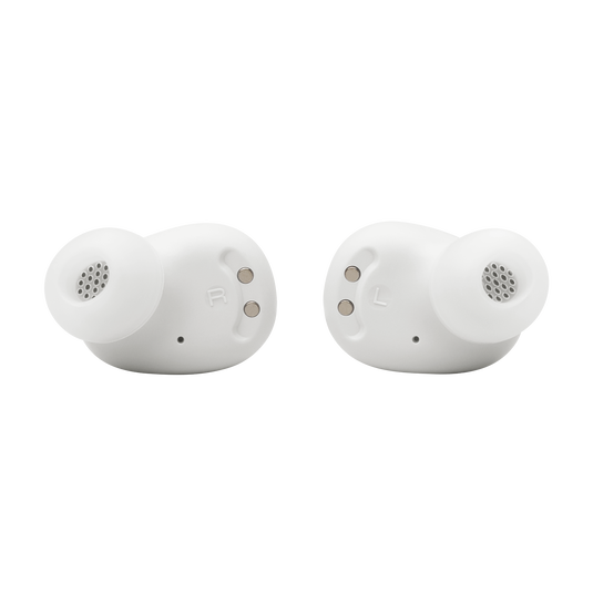 JBL Wave Buds Blanco – ¡Sonido potente y libertad total!