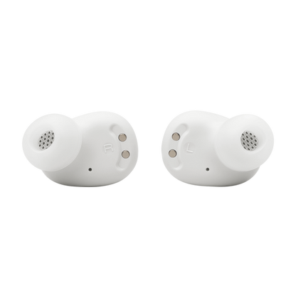 JBL Wave Buds Blanco – ¡Sonido potente y libertad total!