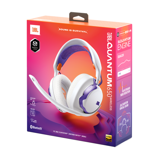 JBL Quantum 650 Gaming Blanco