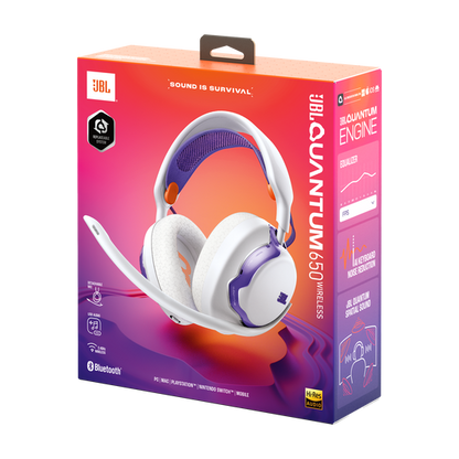 JBL Quantum 650 Gaming Blanco