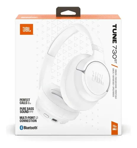 JBL Tune730BT Blanco – Batería Extrema