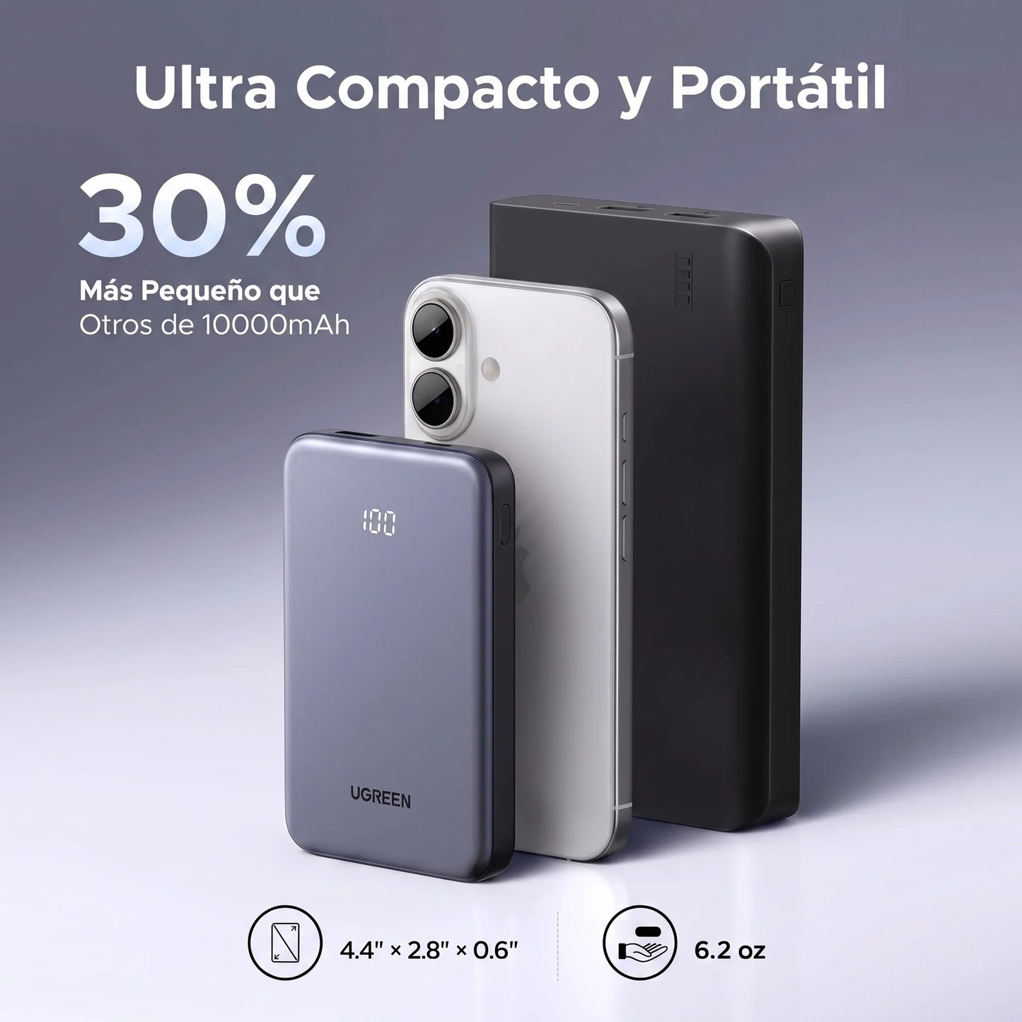 UGREEN Power Bank 10000mAh | PD 20W - PB507