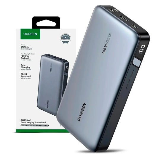 UGREEN Power Bank PB205 (90597A) – 25000mAh | 145W