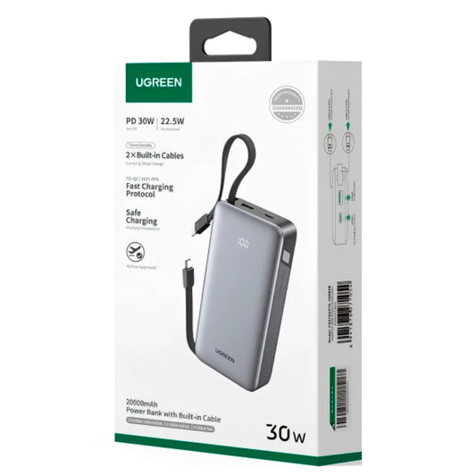UGREEN Power Bank 20000mAh | PD 30W PB528 (55985B)