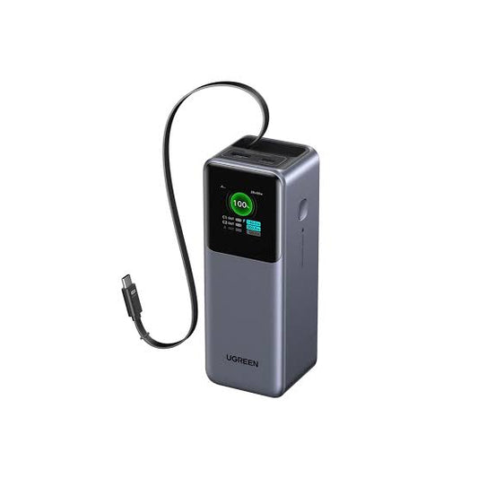 Cargador Portátil UGREEN Nexode 20000mAh 165W con cable retráctil PB726 (55987B)