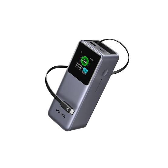 Cargador Portátil UGREEN Nexode 20000mAh 165W con cable retráctil PB726 (55987B)