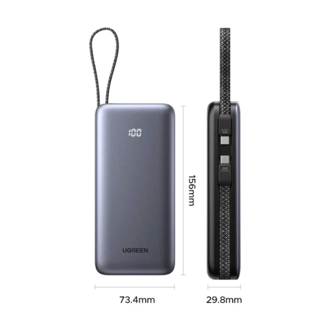 UGREEN Power Bank 20000mAh | PD 30W PB528 (55985B)