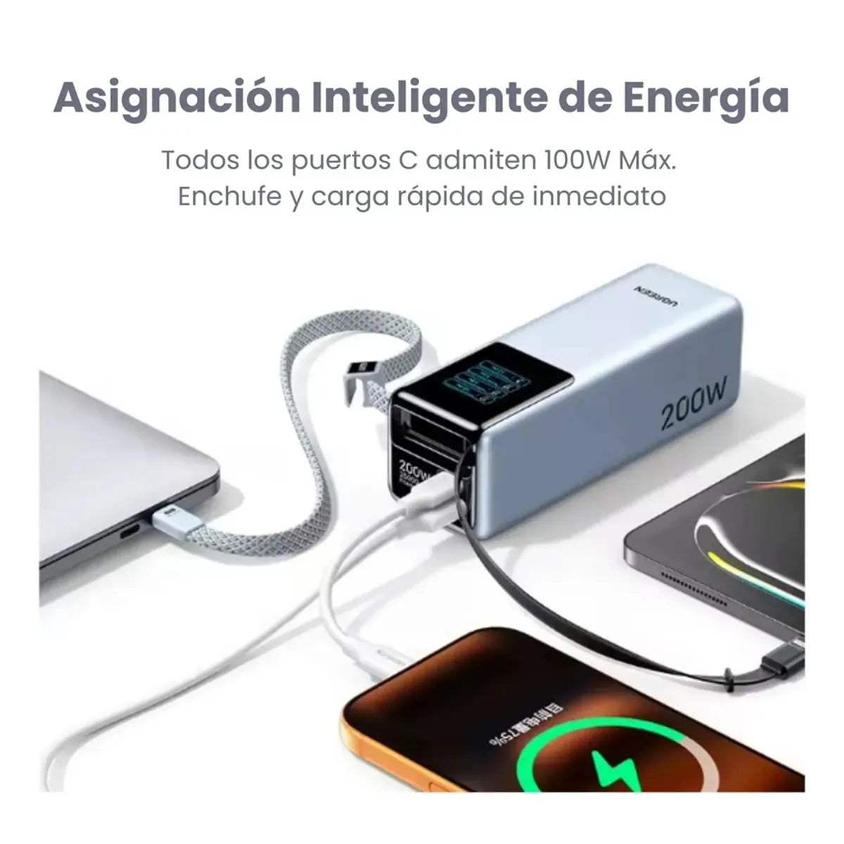 UGREEN Nexode Pro Power Bank 25000mAh | 200W PB728 (75702B)